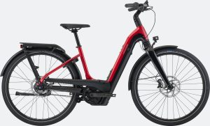 Cannondale Mavaro Neo 2 Step Thru Candy Red 2024 - 27,5" 750 Wh Wave -