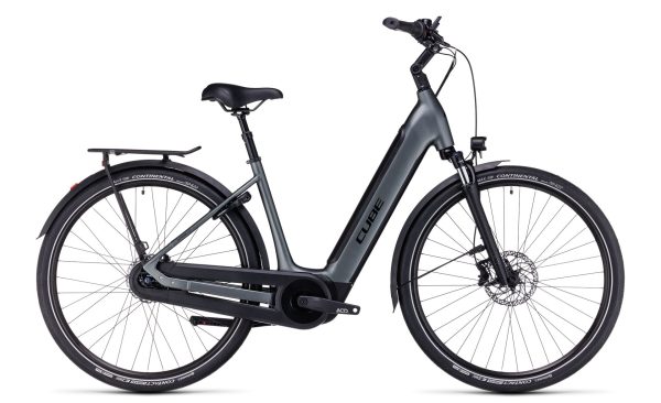 Cube Supreme Hybrid Pro 500 flashgrey´n´black 2024 - 28" 500 Wh Wave -