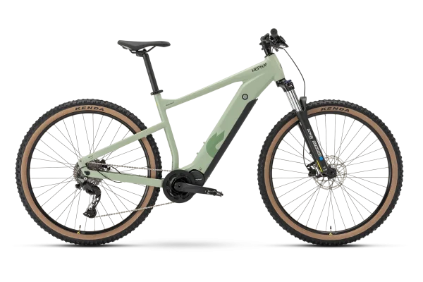 HEPHA Mountain 7 Long Range - Olive E-Mountainbike