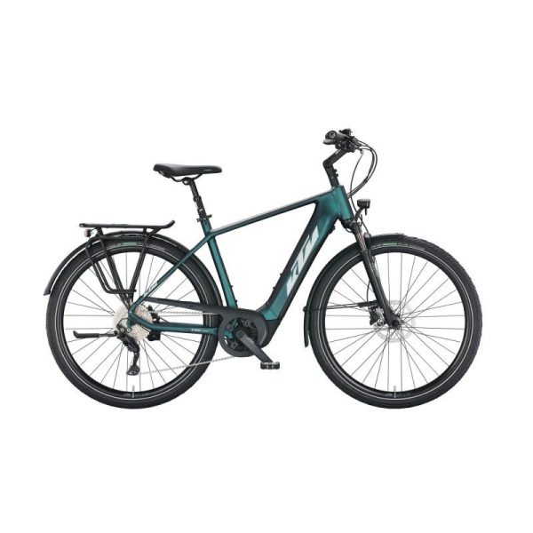 KTM MACINA TOUR CX 510 green purple flip matt (silver+green) 2023 - 28" 500 Wh Diamant -