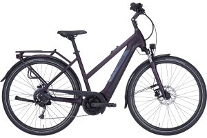 Pegasus Solero EVO 9 deep berry 2023 - 28" 625 Wh Trapez -
