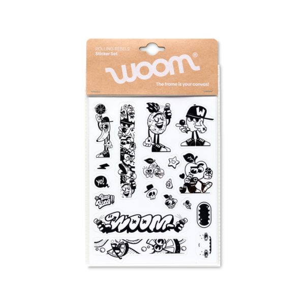 woom Sticker Rolling Rebels Style
