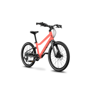 woom EXPLORE 4  - Kinderfahrrad - 20 Zoll - 6-8 Jahre - neon coral
