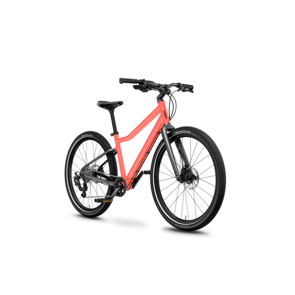 woom EXPLORE 5  - Kinderfahrrad - 24 Zoll - 7-11 Jahre - neon coral