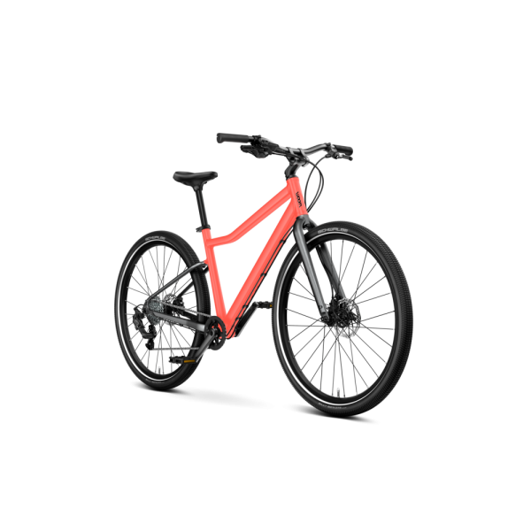 woom EXPLORE 6  - Kinderfahrrad - 26 Zoll - 10-14 Jahre - neon coral