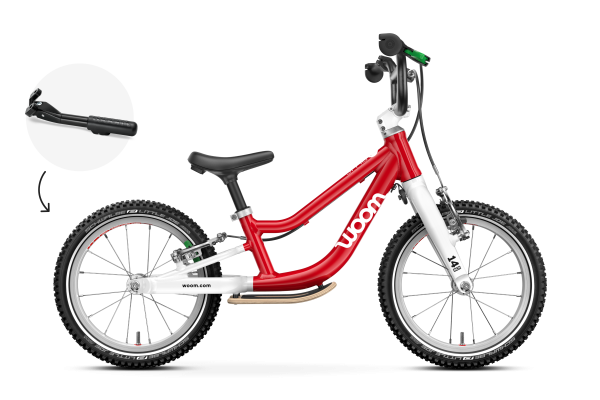 woom GO 1 PLUS + LEGGIE Kickstand