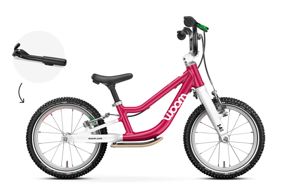 woom GO 1 PLUS + LEGGIE Kickstand
