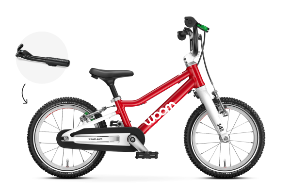 woom GO 2 + LEGGIE Kickstand