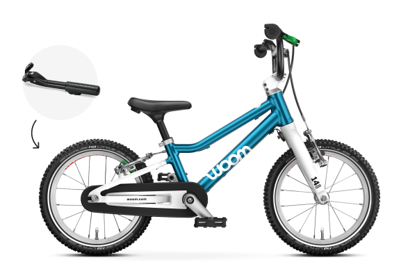 woom GO 2 + LEGGIE Kickstand