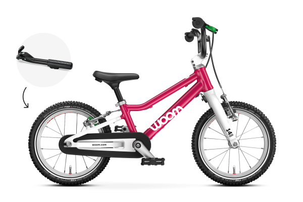 woom GO 2 + LEGGIE Kickstand