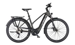 KTM MACINA STYLE 740 machine grey (silver+blue) 2023 - 28" 750 Wh Trapez -