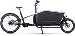 Cube Cargo Hybrid 500 flashgrey´n´black 2022 - 20" 500 Wh Trapez -
