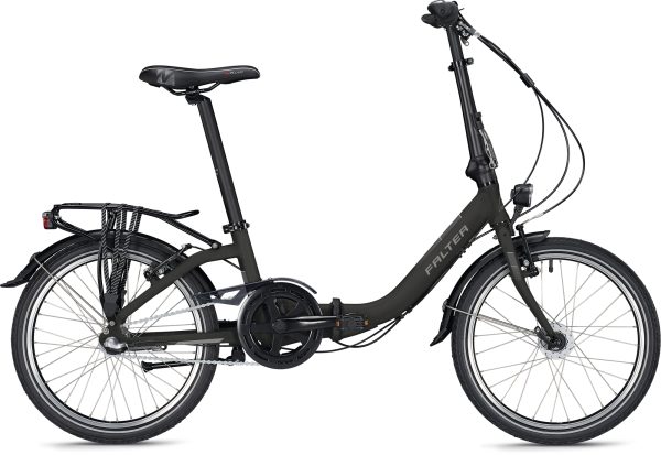 Falter F 3.0 COMFORT anthracite, glossy 2022 - 20" Wave Freilauf -