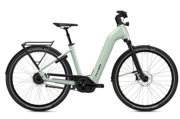 Flyer Gotour 7.23 Frosty Sage Gloss 2024 - 28" 750 Wh Wave -