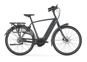 Gazelle Grenoble C5 HMB anthracite grey gloss 2023 - 28" 500 Wh Diamant Freilauf -