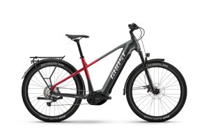 GHOST E-Teru Pro EQ black/pearl deep red  - glossy 2023 - 28" 750 Wh Diamant -