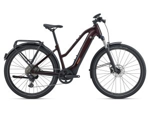 Giant Explore E+ 1 cordovan / black gloss-matt 2023 - 28" 625 Wh Trapez -
