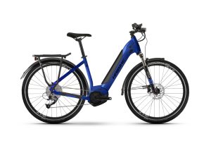 Haibike Trekking 4 GLOSS_MATTE_BLUE_BLK 2024 - 27,5" 500 Wh Wave -