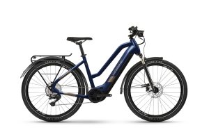 Haibike Trekking 7 blue/ sand 2024 - 27,5" 630 Wh Trapez -