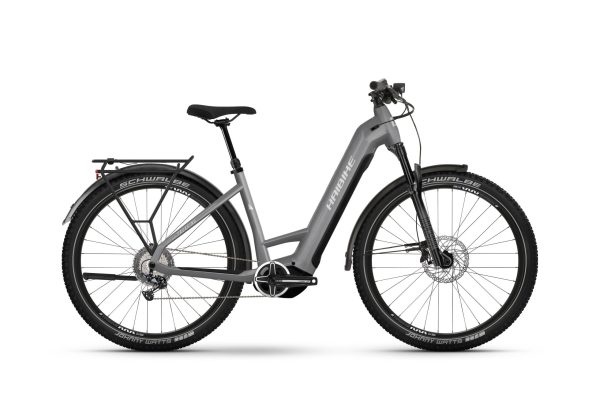 Haibike Trekking 7 urban grey/white - gloss 2024 - 27,5" 720 Wh Wave -