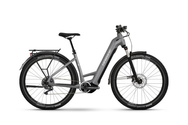 Haibike Trekking 7 urban grey/white - gloss 2024 - 27,5" 750 Wh Wave -