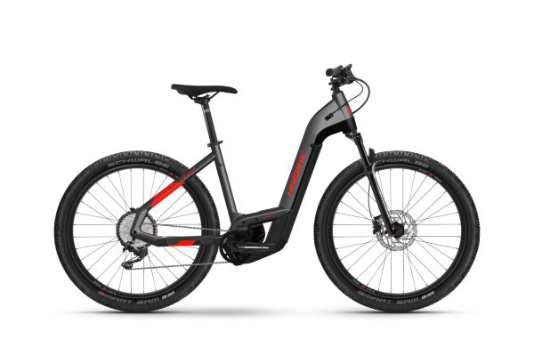 Haibike Trekking 9 Cross anthracite/ red 2023 - 27,5" 625 Wh Wave -