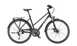 KTM LIFE 1964 black matt (chrome+chrome orange glossy) 2024 - 28" Trapez -