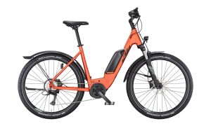 KTM MACINA AERA P571 STREET burnt orange matt (black+orange) 2023 - 27,5" 500 Wh Diamant -