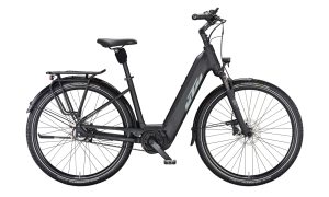 KTM MACINA CITY 610 black matt (grey+silver) 2023 - 28" 625 Wh Wave -