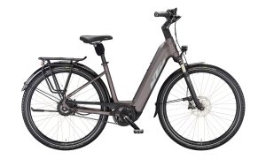 KTM MACINA CITY 710 elderberry matt (grey+orange) 2023 - 28" 750 Wh Wave -