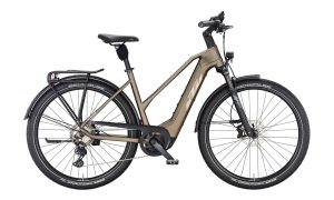 KTM MACINA GRAN 710 oak matt (champagne+orange) 2023 - 29" 750 Wh Trapez -