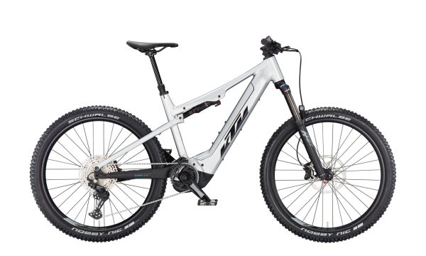 KTM MACINA LYCAN 772 starlight silver (black+blue) 2023 - 27,5" 750 Wh Diamant -
