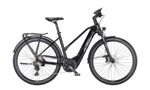 KTM MACINA SPORT 610 metallic black (grey+blue) 2023 - 28" 625 Wh Trapez -