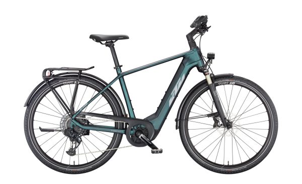 KTM MACINA SPORT 710 green purple flip matt (silver+blue) 2023 - 28" 750 Wh Diamant -