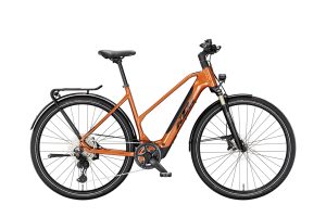KTM MACINA SPORT SX 10 burnt orange (black) 2024 - 28" 400 Wh Trapez -