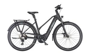 KTM MACINA STYLE 730 black matt (grey+orange) 2024 - 28" 750 Wh Trapez -