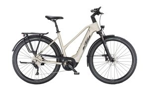 KTM MACINA STYLE 740 champagne matt (black+orange) 2023 - 28" 750 Wh Trapez -