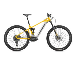 Mondraker Crafty XR Yellow - Racing Silver 2023 - 29" 750 Wh Diamant Freilauf -