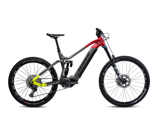 Haibike Nduro 7 gloss grey / red / lime / black 2022 - Unisex-29" / 27,5" -