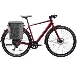 Orbea VIBE H10 EQ Metallic Dark Red (Gloss) 2022 - 28" 248 Wh Diamant -