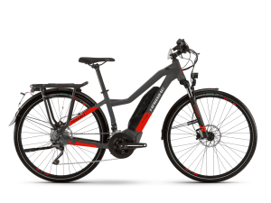 Haibike SDURO Trekking S 9.0 Anthracite / Red  2021 - 500Wh 28" Mid -