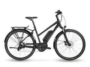 Stevens E-Molveno Velvet Black 2023 - 28" 400 Wh Trapez -