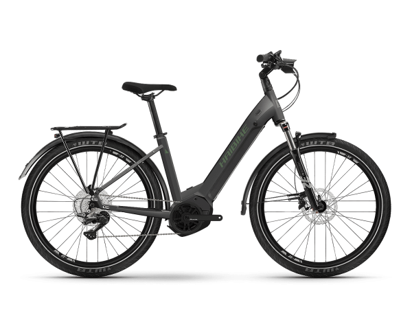 Haibike Trekking 7 gloss anthracite / metal olive 2022 - Unisex-27,5" -