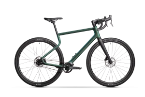 URWAHN WALDWIESEL Gravel Cross E-Bike Opal Grün