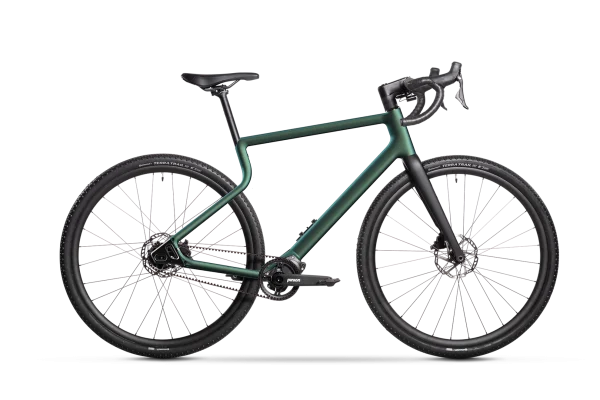 URWAHN WALDWIESEL Gravel Cross E-Bike Opal Grün