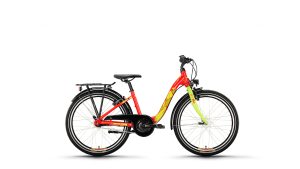 Victoria EQOLA 5 fuego red 2024 - 24"/24" Wave Rücktrittbremse -