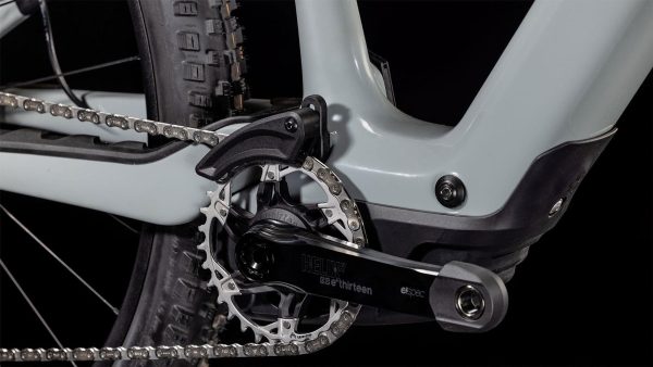 CUBE AMS HYBRID ONE44 C:68X TM 400X - 29" Carbon E-Mountainbike - 2025 - swampgrey / purplereflex