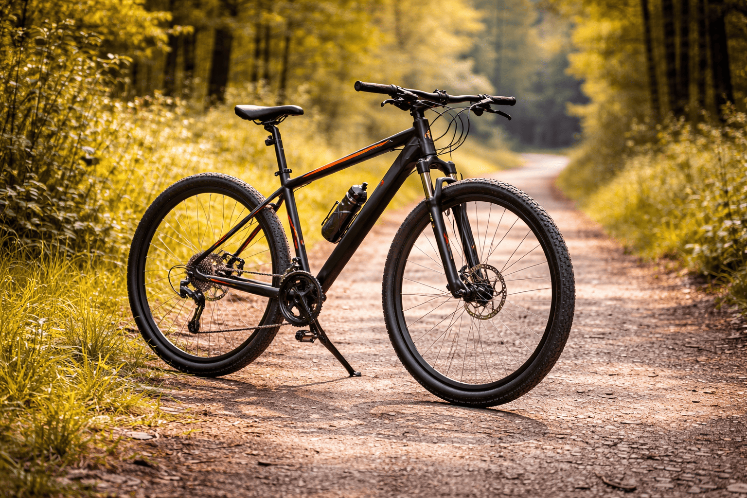 KTM X-LIFE TRACK black (orange+silver) 2022 - 28" Trapez -