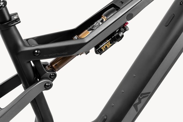 M1-Sporttechnik EN.800.CX.P 8.0 - grey - 800Wh - Diamant