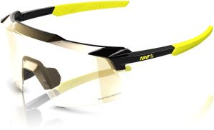 100 Percent Aerocraft Gloss Metallic Black / Photochromic Lens